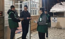 Yeşilay’dan Ulu Cami Çıkışında Anlamlı Farkındalık