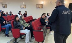 AFAD’dan Yurt Personeli ve Öğrencilere Afet Eğitimi