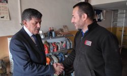 Aksun, Erzincan Esnafını Ziyaret Etti