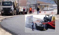 Dede Korkut Caddesi’nde Asfalt Serimi