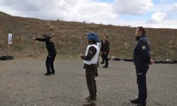 Erzincan’da Orman Personeline Uygulamalı Silah Eğitimi Verildi
