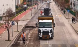 Erzincan’da Yollar Yenilenmeye Devam Ediyor