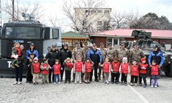 Erzincan’da Miniklere Polislik Tanıtıldı