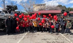 Erzincan’da Miniklerden Polis Haftası’na Anlamlı Ziyaret