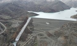 Erzincan Göyne Barajı’nda 120 Günlük Su (VİDEO)