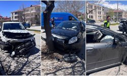 Erzincan’da İki Araç Çarpıştı: 3’ü çocuk 2'si Kadın 5 Yaralı (VİDEO)