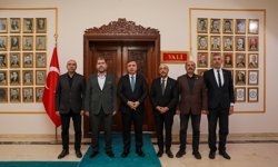 Vali Aydoğdu Eğitim Sendikalarıyla Güvenlik Masasında