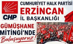 CHP Erzincan’dan 23 Mayıs Mitingi Duyurusu