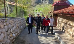 Kaymakam Emirhan Arıkan Bahçe Mahallesi’nde İncelemelerde Bulundu