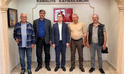 Kemaliye’de Köy Muhtarlarından Kaymakam Arıkan’a Ziyaret