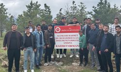 Rahmet Ormanı’nda Fidanlar Toprakla Buluştu