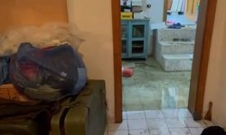 Erzincan'da Evin Bodrumunu Su Bastı (VİDEO)