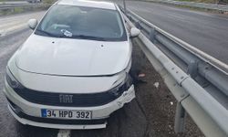 Tercan’da Trafik Kazası: Bariyerlere Çarpan Araçta 1 Çocuk Yaralandı
