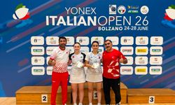 Erzincanlı Milli Badmintonculardan İtalya'da Gururlandıran Başarı