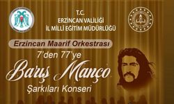 Barış Manço Şarkıları Yeniden Erzincan'da Yankılanacak