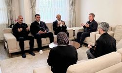 Erzincan İl Milli Eğitim Müdürü Hacı Ömer Kartal’a Taziye Ziyareti