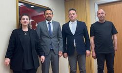 Kızılay Erzincan heyetinden Volkan Burak Mumcu’ya ziyaret