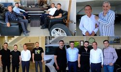 Oda Yönetiminden Galericiler Sitesi’ne Ziyaret