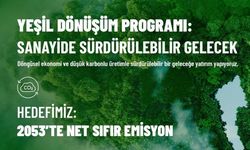 Sanayide Yeşil Devrim Başlıyor: 2053 Hedefine Giden Yolda Büyük Fırsat!