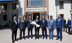 Adalet Bakan Yardımcısı Sedat Ayyıldız’dan Erzincan Valiliğine Ziyaret