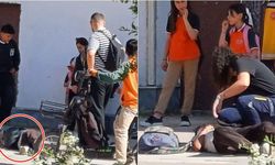 Tekeri Çıkan Bisikletten Yere Savruldu