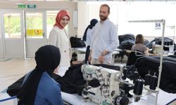 Kaymakam Kısa Duman’dan Tekstil Fabrikasına Ziyaret