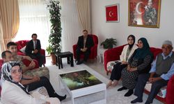 Kaymakam Kısa Duman’dan Şehit Ailesine Anlamlı Ziyaret