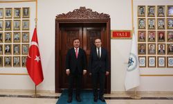 Mülkiye Müfettişi Mustafa Temiz’den Vali Hamza Aydoğdu’ya Ziyaret