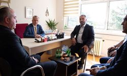 Doç. Dr. Muhammed Taş'a Rektörden Tebrik Ziyareti
