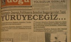 Erzincan’da 13 Temmuz 1992: Belediye Başkanlarından Hükümete "Yürüyeceğiz" Mesajı