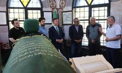 Hamdi Uluka'dan Terzibaba Türbesi’ne Manevi Ziyaret