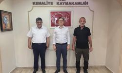 Ocak Köyü Muhtarı ve Dernek Başkanından Kaymakam Arıkan’a Ziyaret