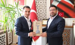 Tayini Çıkan İlçe Müftüsü Düzgün’den İl Müftüsü Fakirullahoğlu’na Ziyaret