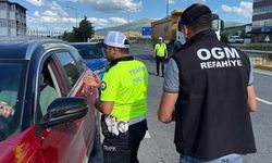 Erzincan'da Orman Yangınlarına Karşı Yol Denetimi