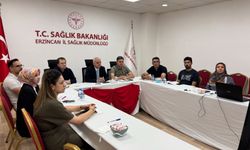 Erzincan'da Evde Sağlık Hizmetleri ve Hastane Katkı Payları Değerlendirildi