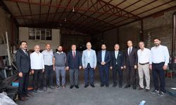 Vali Aydoğdu Eski Sanayi Sitesi Esnafını Ziyaret Etti