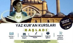 Yaz Kur'an Kursları Kapılarını Açtı!
