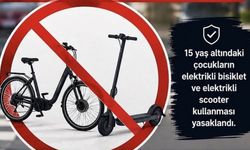 15 Yaşın Altındakilere Elektrikli Scooter ve Bisiklet Kullandıranlara 20 Bin TL Ceza Şoku!