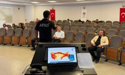 Erzincan’da Personele Afet ve Yangın Eğitimi Verildi