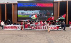 Erzincan’da Filistin Konvoyu İçin Dayanışma Mesajı (VİDEO)