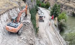 Kemah'ta Ulaşımı Rahatlatacak Yol Genişletme Çalışmaları Başlatıldı