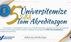 EBYÜ’de kalite başarısı: Koşullu akreditasyon tam akreditasyona dönüştü