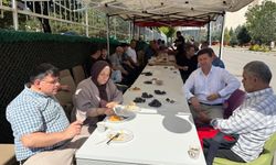 Üniversite öğrencilerine Erzincan lezzetleriyle sıcak karşılama