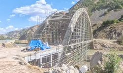 86 yıllık köprü için onarım çalışması başlatıldı