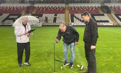 13 Şubat Stadyumu’nun Zemini TFF Denetiminden Geçti