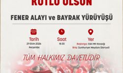 Erzincan'da 29 Ekim Fener Alayı ve Bayrak Yürüyüşü Yapılacak