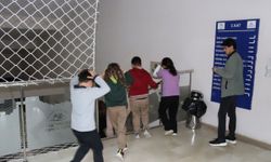 Erzincan'da Gençlik Merkezinde Yangın Tatbikatı Yapıldı