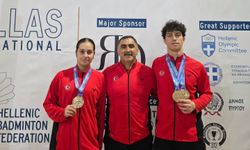 Erzincanlı Badmintoncular Yunanistan'da Şampiyon Oldu