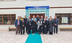 Kemah AFAD konutları sakinlerinden Başkan Bayram’a ziyaret