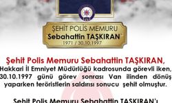 Şehit Polis Memuru S.T., Şehadetinin 29. Yılında Anıldı